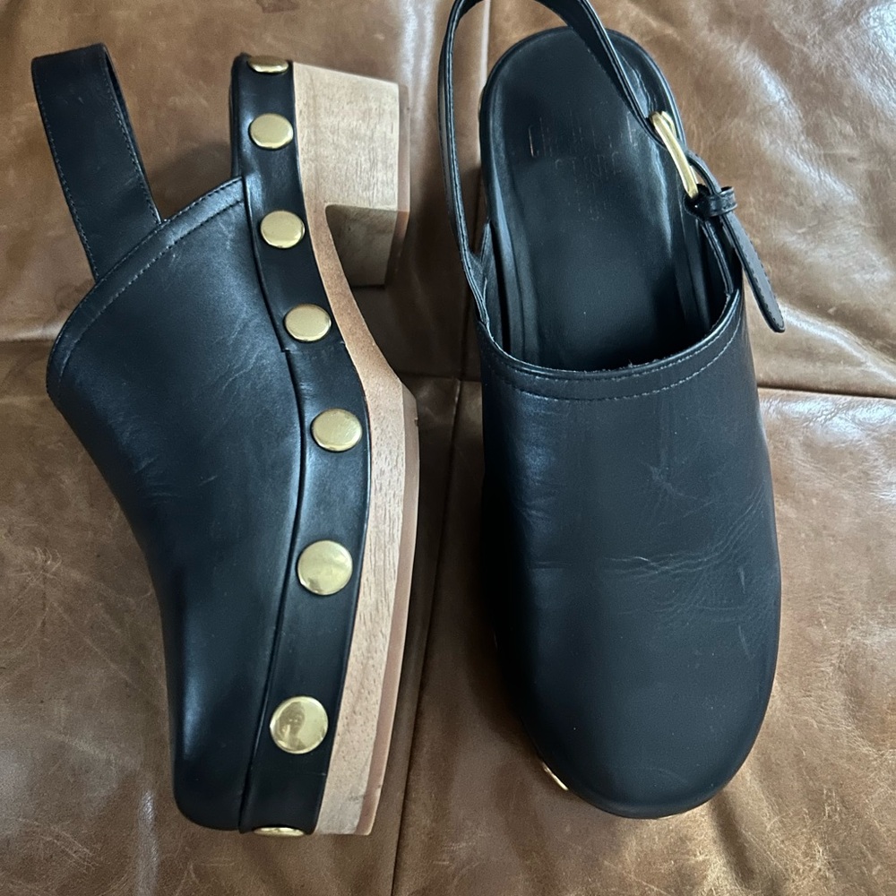 Charlotte Stone Jona Stud Slingback Clog